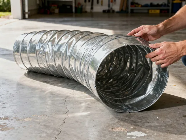 Claremont Dryer Vent Cleaning specialist using advanced equipment for thorough duct cleaning in Claremont