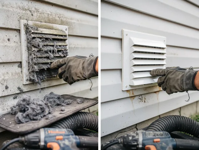 Residential dryer vent cleaning by Claremont Dryer Vent Cleaning in Claremont